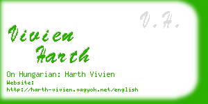 vivien harth business card